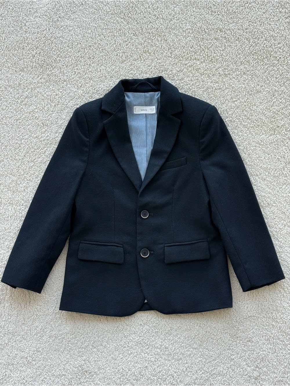 Mango Boys Black Tailored Blazer